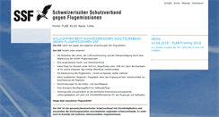 Desktop Screenshot of flugemissionen.ch